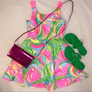 Girls’ Lilly Pulitzer fit and flare dress